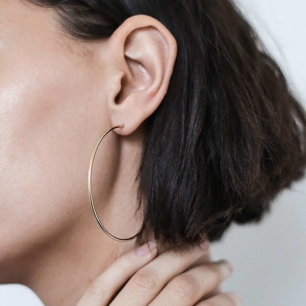 ✨Express Large Metal Hoop Earrings✨